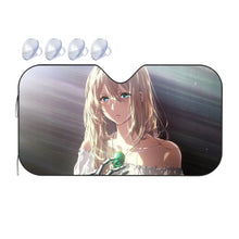 Load image into Gallery viewer, Violet Evergarden Violet Evergarden, Violet Evergarden, Violet Evergarden Car Sunshade