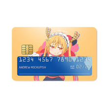 Load image into Gallery viewer, Wallpaper kobayashi-san chi no maid dragon (Tohru) Credit Card Skins (4-in-1 Pack)