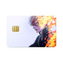 Load image into Gallery viewer, Wallpaper Todoroki Shoto Credit Card Skins (4-in-1 Pack)