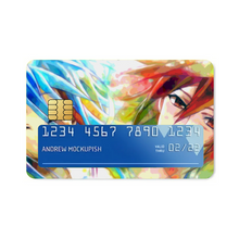 Load image into Gallery viewer, Watercolor (Sora/Shiro) Credit Card Skins (4-in-1 Pack)