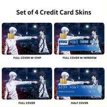 Load image into Gallery viewer, Who will make the first move ? Credit Card Skins (4-in-1 Pack)