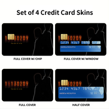 Load image into Gallery viewer, Worldline-Steins Gate Credit Card Skins (4-in-1 Pack)