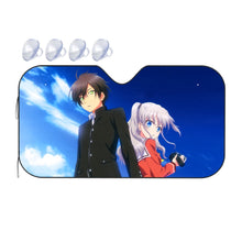 Load image into Gallery viewer, Yū Otosaka and Nao Tomori Together  Car Sunshade