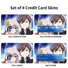 Load image into Gallery viewer, Yū Otosaka and Nao Tomori Together Credit Card Skins (4-in-1 Pack)