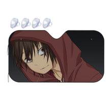Load image into Gallery viewer, Yū Otosaka in hoody  Car Sunshade