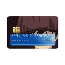 Load image into Gallery viewer, Yū Otosaka Smirking Credit Card Skins (4-in-1 Pack)