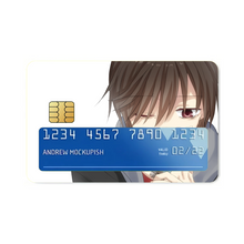 Load image into Gallery viewer, Yū Otosaka weeping Credit Card Skins (4-in-1 Pack)