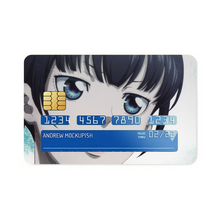 Load image into Gallery viewer, Yayoi Kunizuka Face Credit Card Skins (4-in-1 Pack)