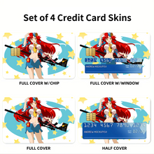 Load image into Gallery viewer, Yoko Littner Credit Card Skins (4-in-1 Pack)