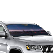 Load image into Gallery viewer, Yor at Night  Car Sunshade