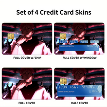 Load image into Gallery viewer, You dare touch my soul? - Ryomen Sukuna Credit Card Skins (4-in-1 Pack)