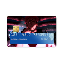 Load image into Gallery viewer, You dare touch my soul? - Ryomen Sukuna Credit Card Skins (4-in-1 Pack)
