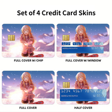 Load image into Gallery viewer, Your Lie In April Credit Card Skins (4-in-1 Pack)