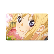 Load image into Gallery viewer, Your Lie In April / Shigatsu Wa Kimi No Uso - Kaori Miyazono Credit Card Skins (4-in-1 Pack)