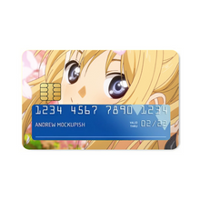Load image into Gallery viewer, Your Lie In April / Shigatsu Wa Kimi No Uso - Kaori Miyazono Credit Card Skins (4-in-1 Pack)