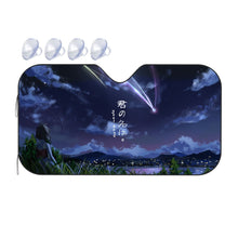 Load image into Gallery viewer, Your Name.  Car Sunshade