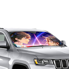 Load image into Gallery viewer, Your Name. Car Sunshade