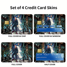 Load image into Gallery viewer, Yuji Itadori Credit Card Skins (4-in-1 Pack)
