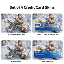 Load image into Gallery viewer, Yuji Itadori Credit Card Skins (4-in-1 Pack)