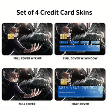 Load image into Gallery viewer, Yuji Itadori Credit Card Skins (4-in-1 Pack)