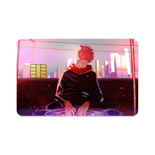Load image into Gallery viewer, Yuji Itadori Credit Card Skins (4-in-1 Pack)