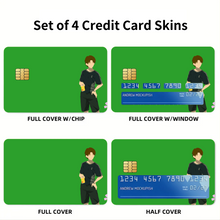 Load image into Gallery viewer, Yukiatsu Anohana Credit Card Skins (4-in-1 Pack)