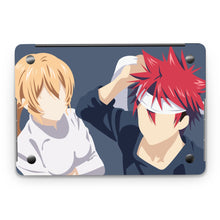 Load image into Gallery viewer, Yukihira Soma and Nakiri Erina from Food Wars : Shokugeki no Somafor Dekstop  Macbook Skin