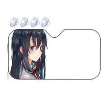 Load image into Gallery viewer, Yukino Yukinoshita Car Sunshade