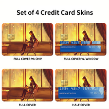 Load image into Gallery viewer, Yukino Yukinoshita Credit Card Skins (4-in-1 Pack)