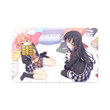 Load image into Gallery viewer, Yukino Yukinoshita, Yui Yuigahama Credit Card Skins (4-in-1 Pack)