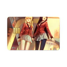 Load image into Gallery viewer, Yumeko Jabami and Mary Saotome Credit Card Skins (4-in-1 Pack)