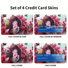 Load image into Gallery viewer, Yumeko Jabami Credit Card Skins (4-in-1 Pack)