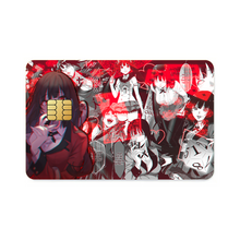 Load image into Gallery viewer, Yumeko Jabami Credit Card Skins (4-in-1 Pack)