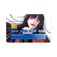 Load image into Gallery viewer, Yumeko Jabami Credit Card Skins (4-in-1 Pack)