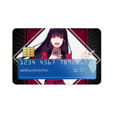 Load image into Gallery viewer, Yumeko Jabami Credit Card Skins (4-in-1 Pack)