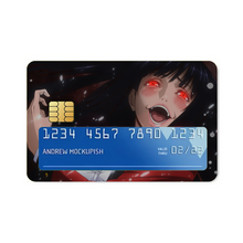 Load image into Gallery viewer, Yumeko Jabami Credit Card Skins (4-in-1 Pack)