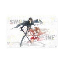 Load image into Gallery viewer, Yuuki Asuna & Kirigaya Kazuto Credit Card Skins (4-in-1 Pack)