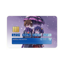 Load image into Gallery viewer, Yuuta and Rikka Credit Card Skins (4-in-1 Pack)