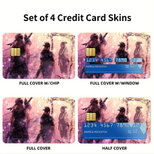 Load image into Gallery viewer, Zabuza & Haku  Credit Card Skins (4-in-1 Pack)