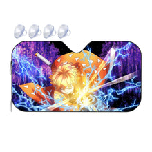 Load image into Gallery viewer, Zenitsu Agatsuma Car Sunshade