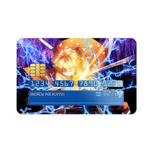 Load image into Gallery viewer, Zenitsu Agatsuma Credit Card Skins (4-in-1 Pack)