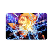Load image into Gallery viewer, Zenitsu Agatsuma Credit Card Skins (4-in-1 Pack)