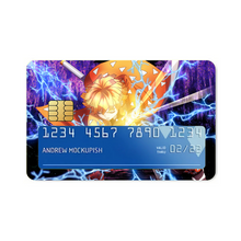 Load image into Gallery viewer, Zenitsu Agatsuma Credit Card Skins (4-in-1 Pack)
