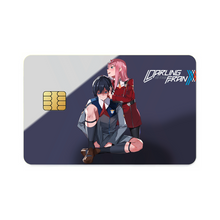 Load image into Gallery viewer, Zero Two and Hiro Credit Card Skins (4-in-1 Pack)