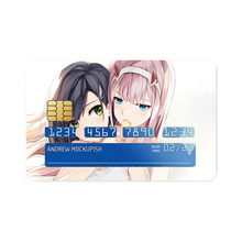 Load image into Gallery viewer, Zero Two and Ichigo Credit Card Skins (4-in-1 Pack)