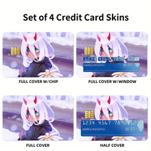 Load image into Gallery viewer, Zero Two Child Credit Card Skins (4-in-1 Pack)