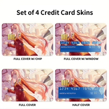 Load image into Gallery viewer, Zero Two Credit Card Skins (4-in-1 Pack)