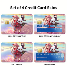 Load image into Gallery viewer, Zero Two Credit Card Skins (4-in-1 Pack)
