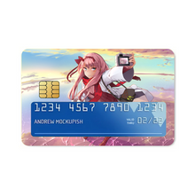 Load image into Gallery viewer, Zero Two Credit Card Skins (4-in-1 Pack)