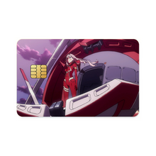 Load image into Gallery viewer, Zero Two's Strelizia Credit Card Skins (4-in-1 Pack)